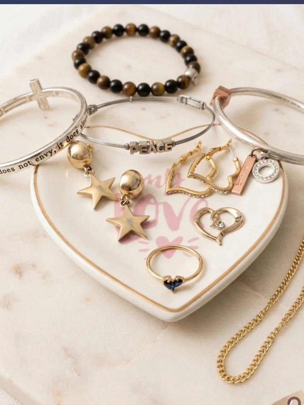 Ashley Bridget huge jewelry